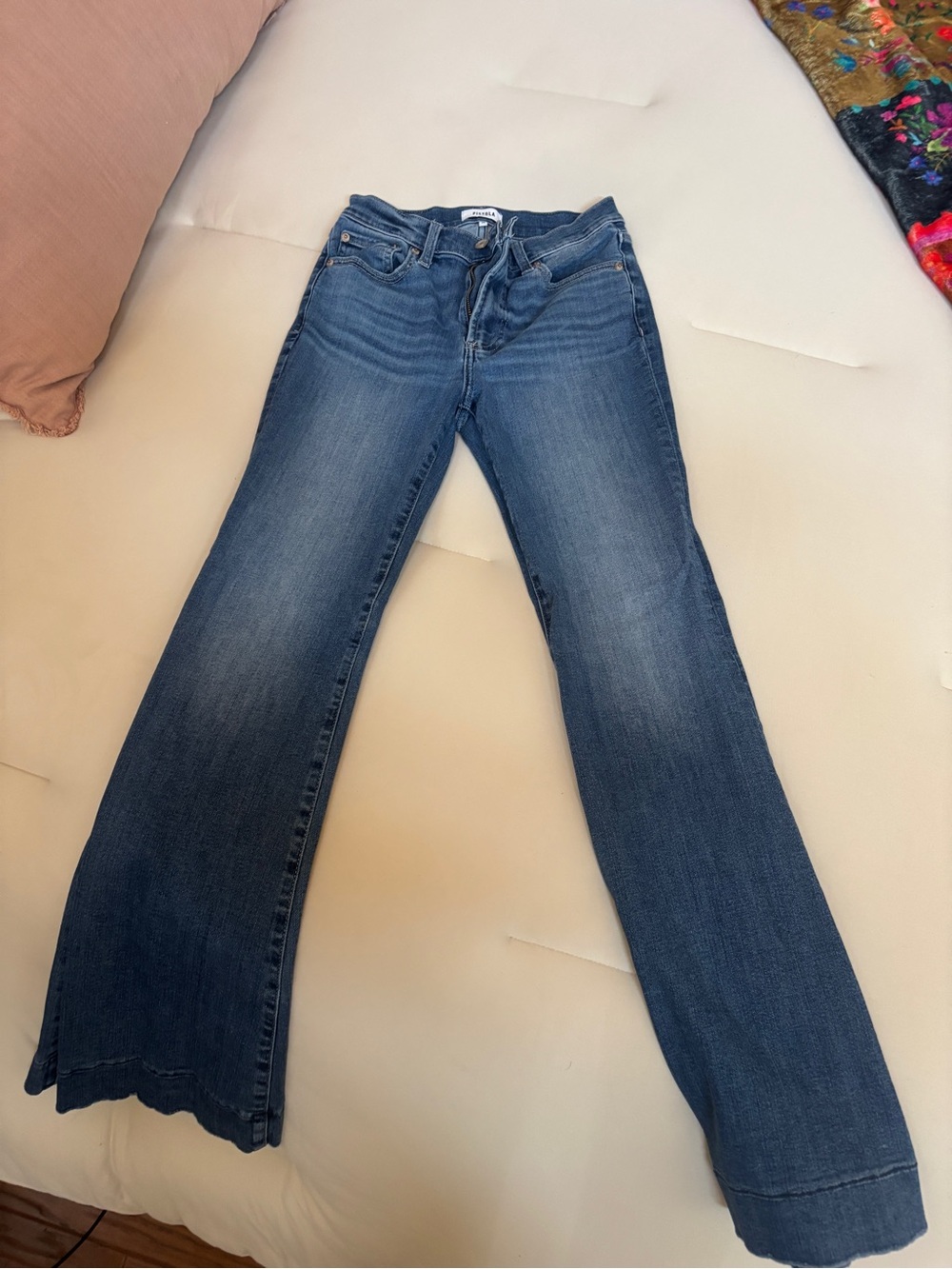 pistola Dark Blue Flared Jeans
